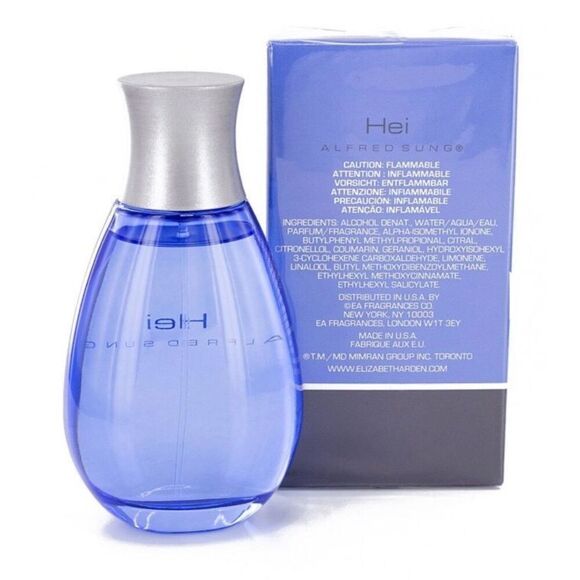 ALFRED SUNG - NWT - "Hei" Eau de Toilette Spray for Men 3.4 fl oz/Sealed Product - Picture 10 of 11